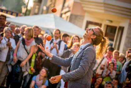 Andy Snatch beim Wandertheaterfestival 2016 in Radebeul