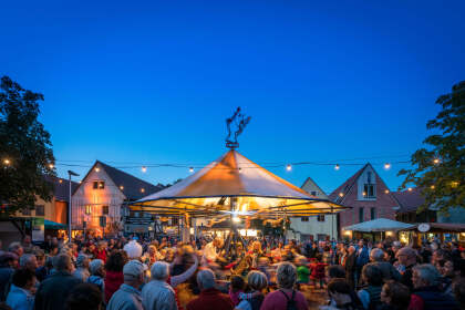 Theaterkarussell beim Wandertheaterfestival 2016 in Radebeul